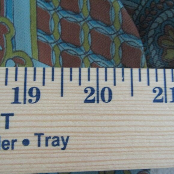 Women's Tunic Top Beaded Sheer Boho Maximalist Medium Green - Picture 8 of 11